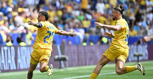 Victorie categorică pentru România la Campionatul European: 3-0 cu Ucraina